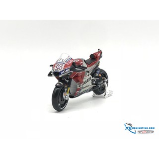 Xe Mô Hình Moto GP 2018 Ducati Desmosedici # 04 1:18 Maisto ( Đỏ #04 )