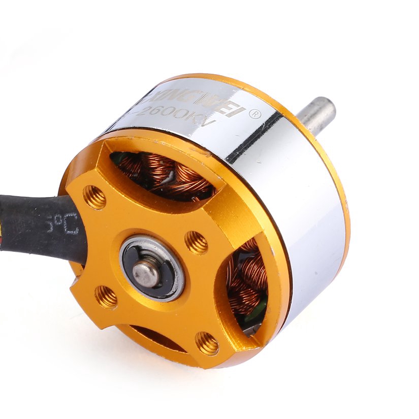 【COD】DXW A2208 2600KV 2-3S Outrunner Brushless Motor for RC Fixed Wing Airplane