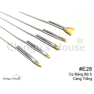 Cọ Bản Bộ 5 - Trắng