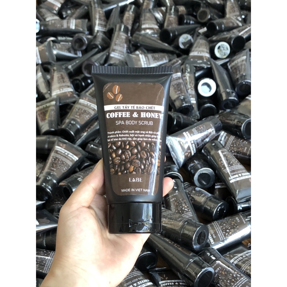 Gel tẩy tế bào chết body COFFEE & HONEY LABE 250gram