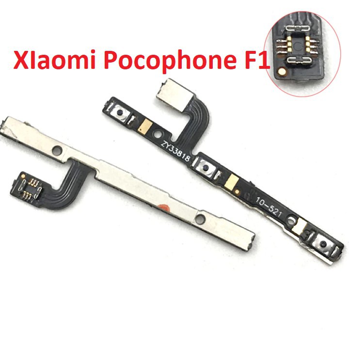 Dây Nút Nguồn Âm Lượng Volume XIaomi Pocophone F1 Chính Hãng