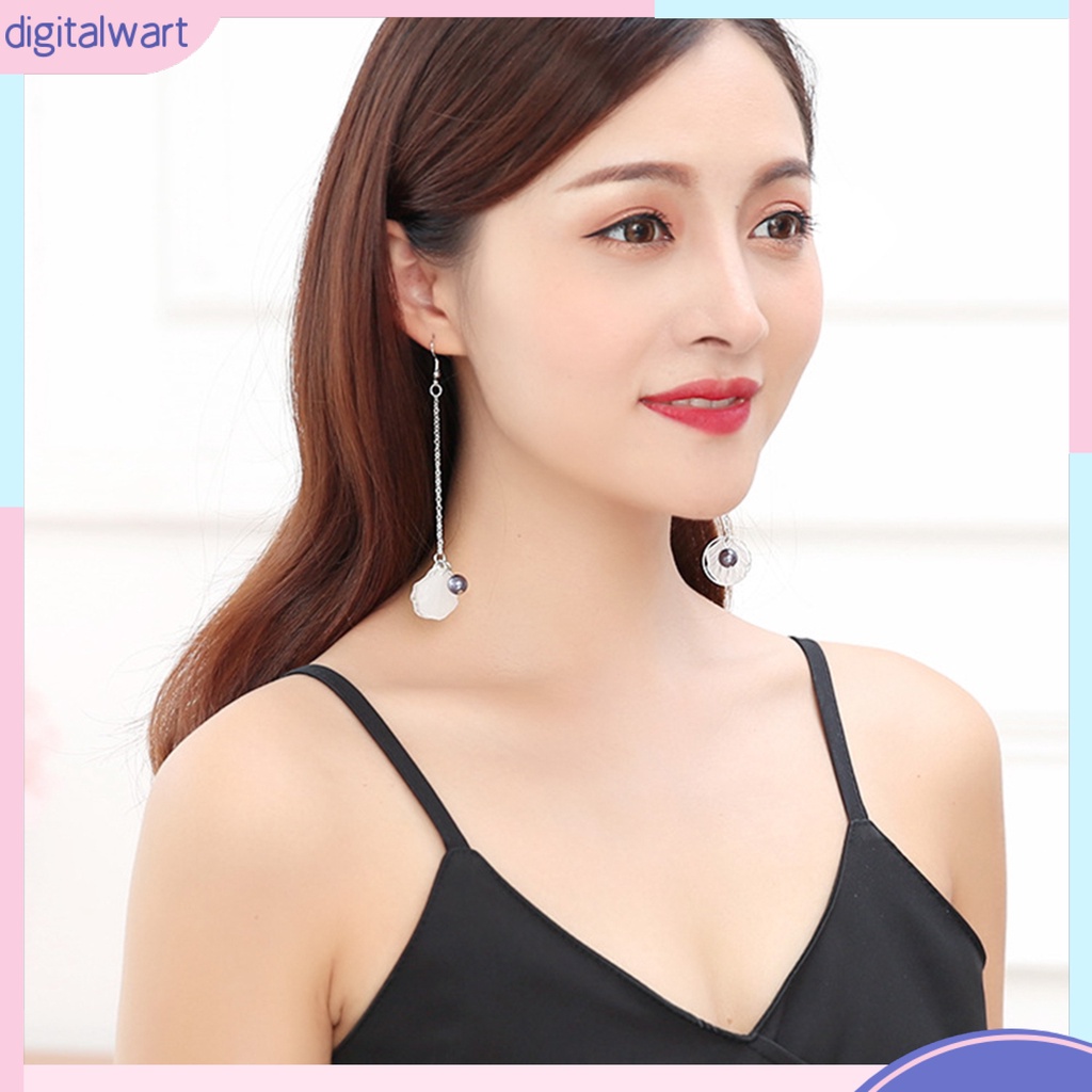 Dgggg Dgg✌❤ 1 Đôi Bông Tai Móc Hình Chuông Hoa Thời Trang Dành Cho Nữ