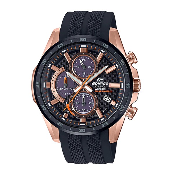 Đồng Hồ Nam Casio Edifice EQS-900PB-1A Chính Hãng - Dây Nhựa | Edifice EQS-900PB-1AVUDF Pin Năng Lượng Mặt Trời