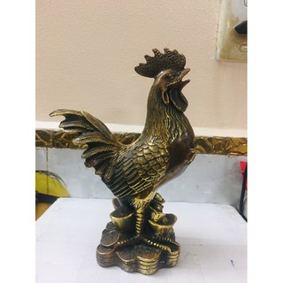 tượng gà trống chiêu tài