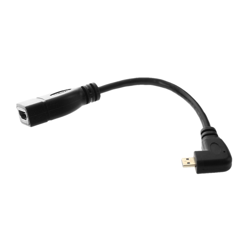 Dây cáp chuyển đổi 90 độ micro- HDMI dài 17cm