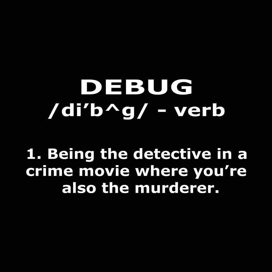 Áo thun nam Lập trình viên - Debug Re-Definition