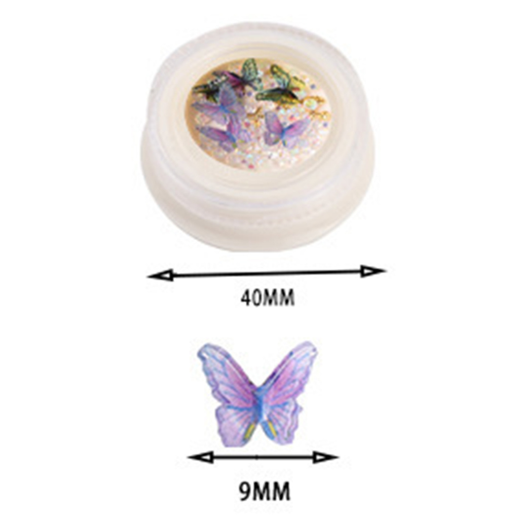 [Hàng mới về] Hộp Phụ Kiện Trang Trí Móng Tay Nghệ Thuật Cho Nữ