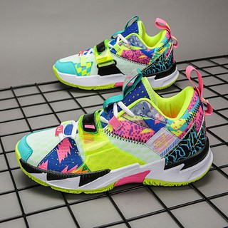 Giày bóng rổ chất lượng cao Giày thể thao thời trang Size:36-45 Russell Westbrook WHY NOT