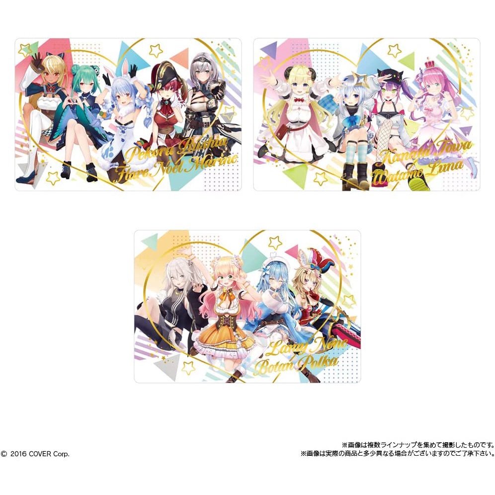 Thẻ bài sưu tập bánh xốp Wafer Hololive chính hãng - Gói mới chưa bóc
