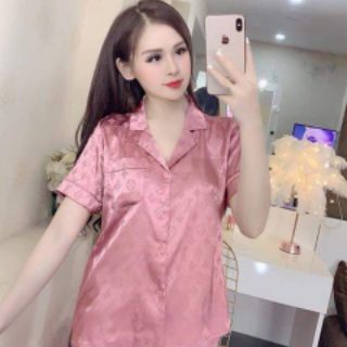 Lụa gấm chất xịn siêu hot áo cộc quần sooc