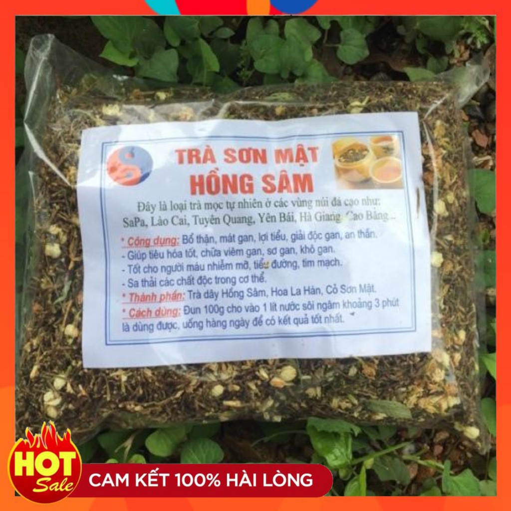 [Tổng Kho] Trà Sơn Mật Hồng Sâm Sapa Loại 1 Mát Gan Đẹp Da Gói 1Kg