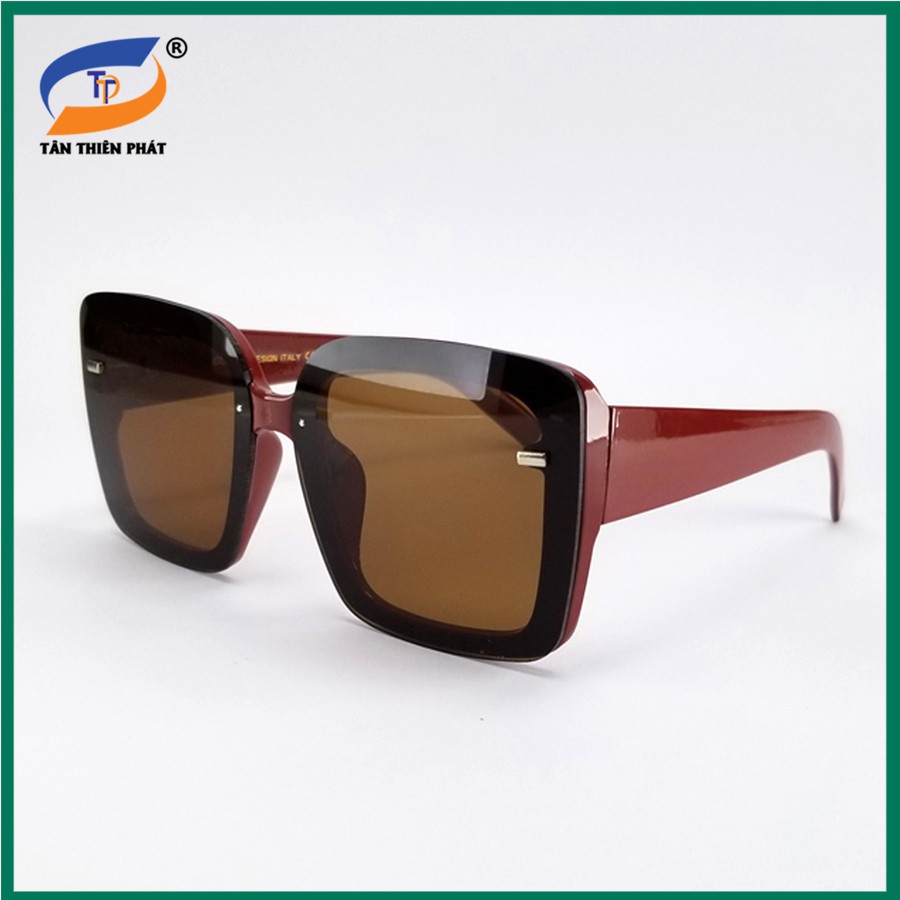 Mắt kính nữ thời trang cao cấp 9906. Gọng to bản ôm mặt, tròng Polarized chống nắng và tia UV