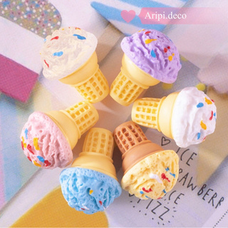 Charm kem cốm ice cream B59 /Nguyên liệu làm phụ kiện handmade / resin