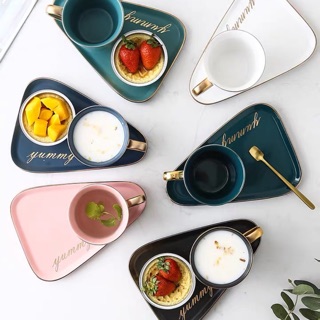 Set cốc thìa đĩa Yummy
