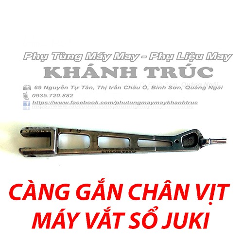 Càng gắn chân vịt máy may Vắt sổ JUKI MO3600 MÁY MAY CÔNG NGHIỆP