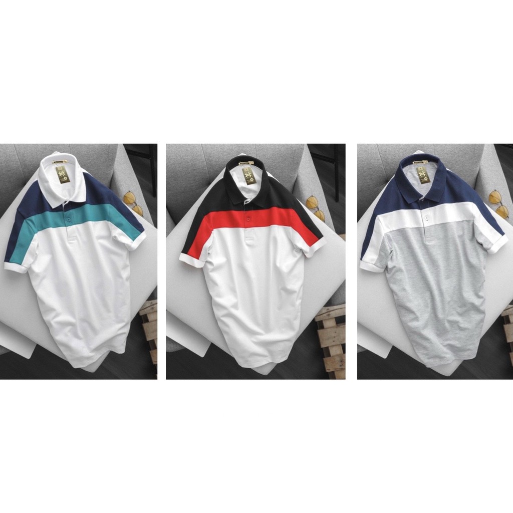 Áo thun polo ngắn tay 3 màu - hàng chuẩn đẹp - cam kết đổi trả
