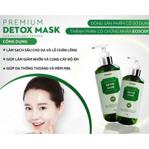 PREMIUM DETOX MASK | Mặt Nạ Thải Độc Detox Mask Mediworld