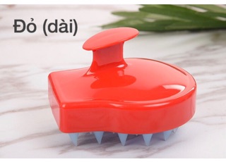 Lược gội đầu mát xa silicon mềm