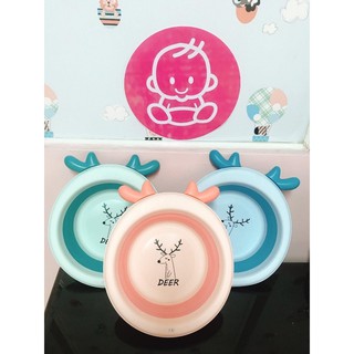 [NHIỀU MẪU] CHẬU RỬA MẶT GẤP GỌN CAO CẤP CHO BÉ