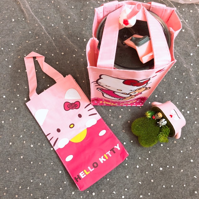 Túi đựng ly Hello Kitty