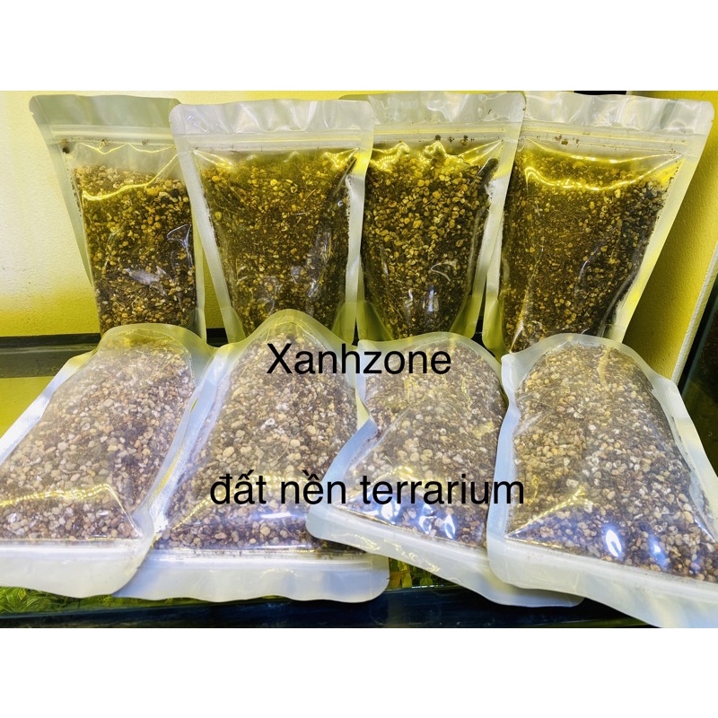 Lót nền terrarium, đất kết dính, tạo bố cục nền terrarium,bán cạn, 22 loại, đất đắp tường rêu terrarium, bán cạn