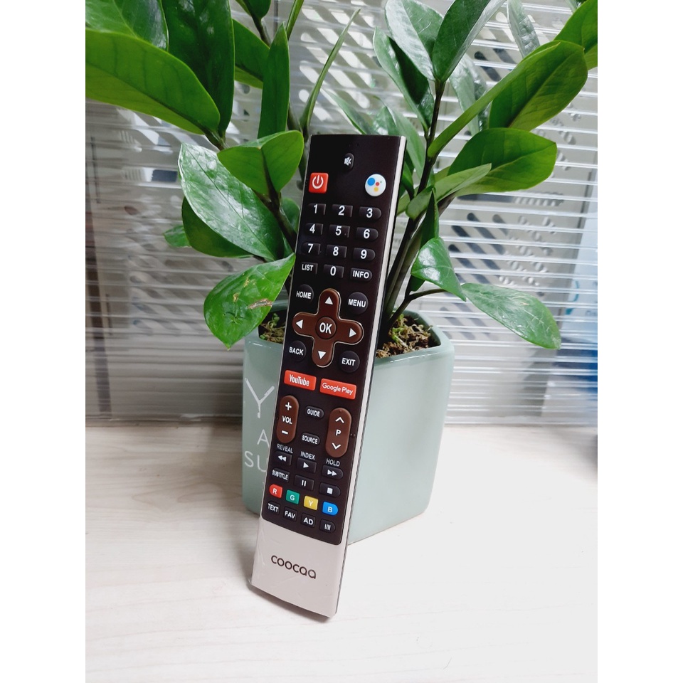 Remote Điều khiển từ xa dành cho tivi Coocaa giọng nói- Hàng chính hãng  Coocaa,mới 100% -Tặng kèm Pin