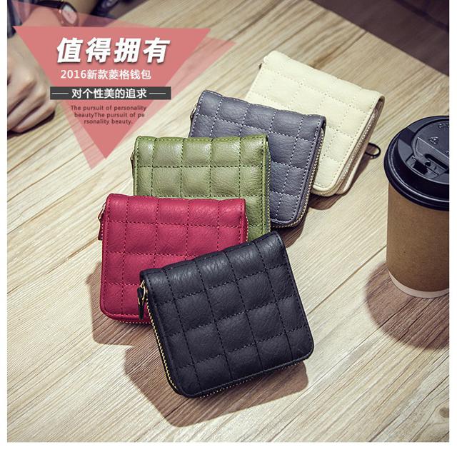 Ví kẻ ô vuông hàn quốc siêu xinh | BigBuy360 - bigbuy360.vn