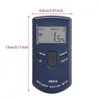 Máy đo độ ẩm/ nhiệt MD918 cho gỗ/ tre