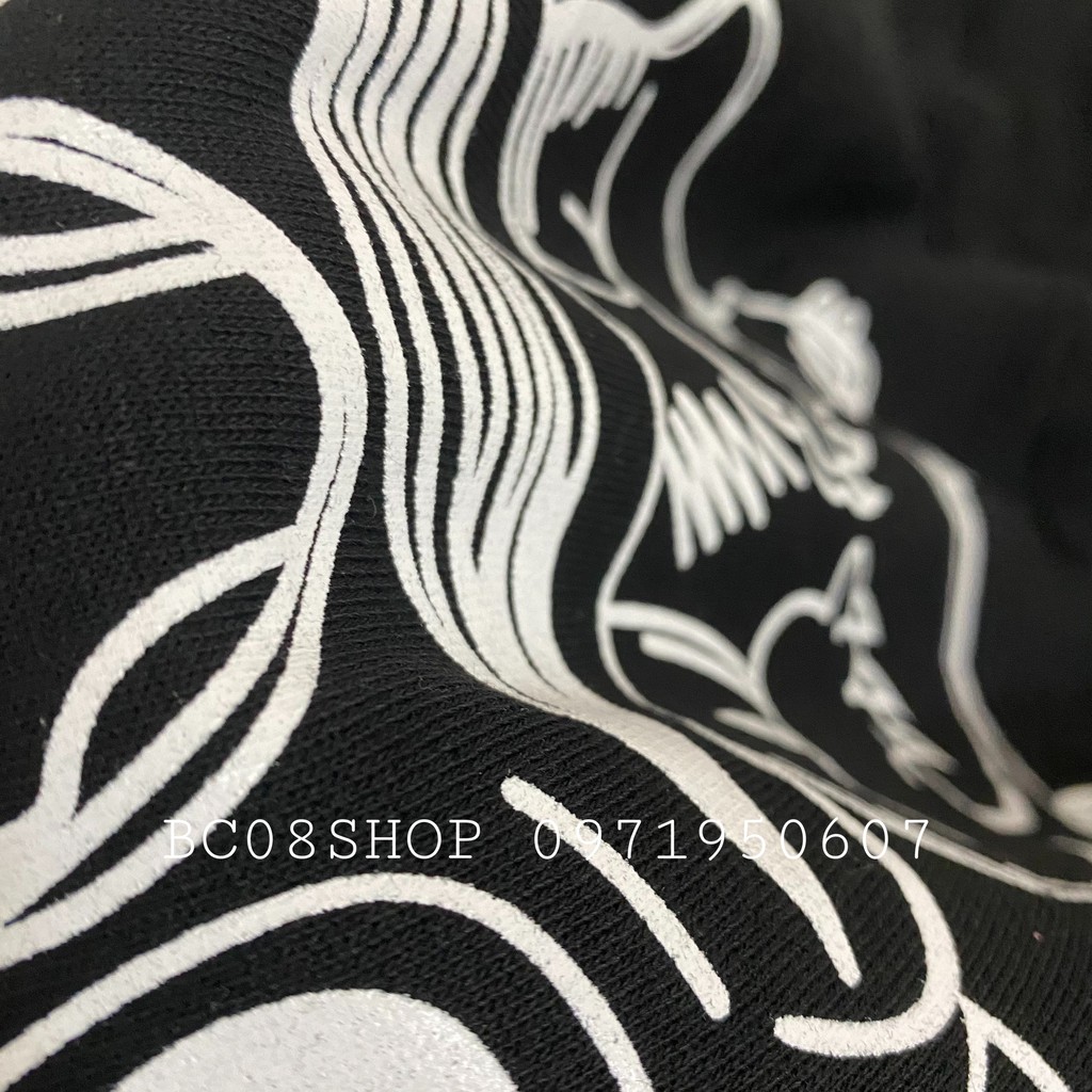 Áo hoodie Nỉ hoạt hình Mozjabf ullzang form rộng 2 Màu Đen Trắng có size BC158 | BigBuy360 - bigbuy360.vn