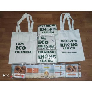 Túi vải tote đeo vai