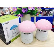 Loa bluetooth S900 hình nấm đổi màu, vừa làm loa vừa làm đèn ngủ