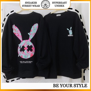 ÁO KHOÁC NỈ SWEATER BAD RABBIT UNISEX - GIN STORE
