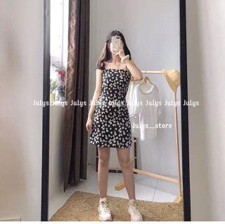 ✨ Đầm 2 Dây Hoa Cúc Xinh Yêu