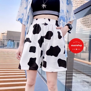 Quần Short bò sữa Ulzzang Unisex