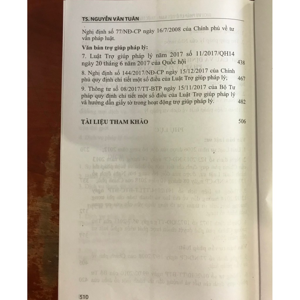 [ Sách ] dịch vụ pháp lý ở Việt Nam – Thực trạng và định hướng phát triển (Ts. Nguyễn Văn Tuân)