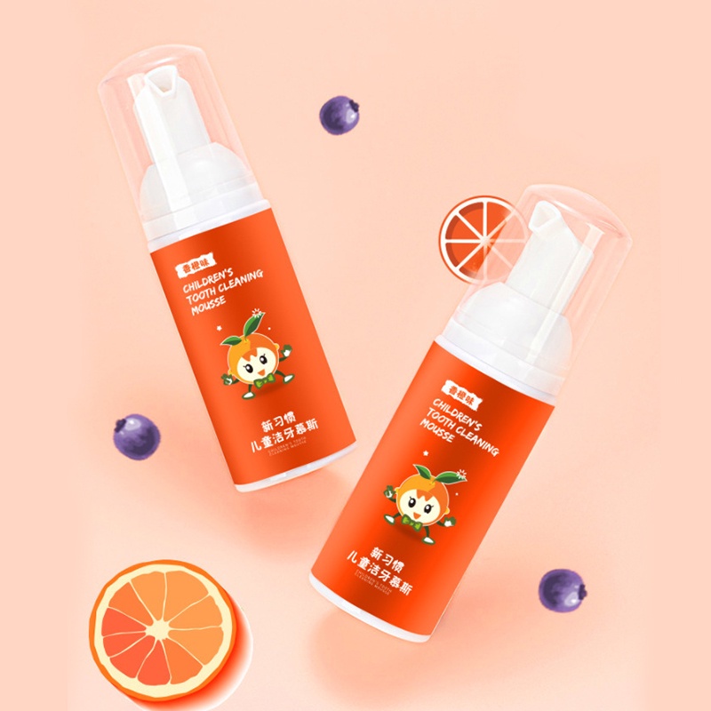 Kem Đánh Răng Tạo Bọt Vị Trái Cây Cho Bé Baimeisi 60ml