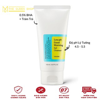 ☑️ [ Cosrx ] Sữa Rửa Mặt Cosrx Low pH Good Morning Gel Cleanser