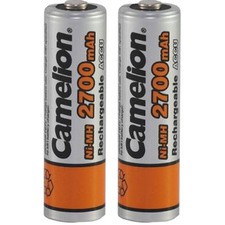 Pin Sạc Camelion 1.2V AA 2700 mAh (vỉ 2 viên)