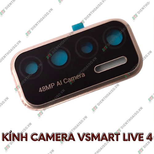 Mặt kính camera vsmart live 4 có sẵn keo