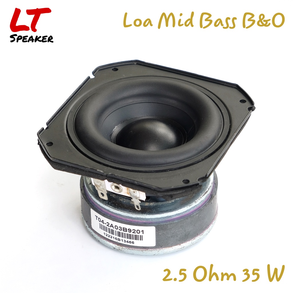 Loa Bass Sub B&amp;O 3.5 inch 2.5 Ohm 35W Đan Mạch - Loa trung trầm cao cấp