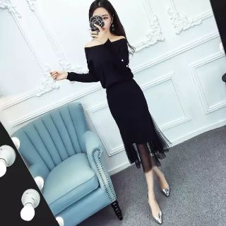 Sét áo váy len Hàng Quảng Châu