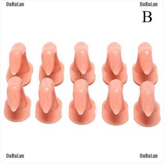 Ngón tay giả học nail