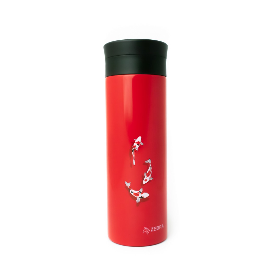 Bình giữ nhiệt ZEBRA Thailand Cao cấp inox Kim Ngư Đắc Lộc 0.45L-112905
