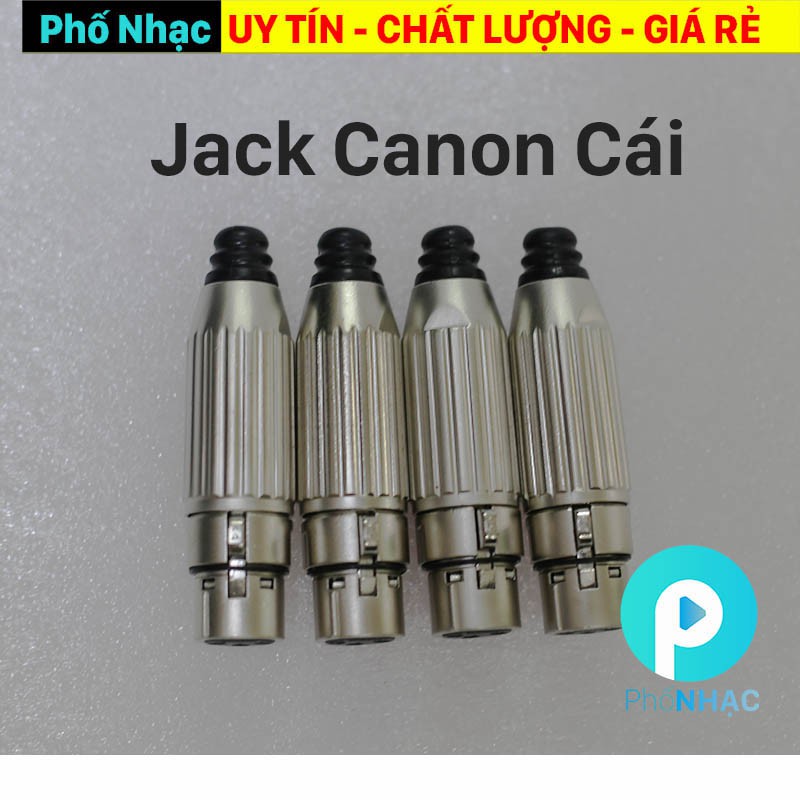 Jack canon Đực Cái, Jack canon, XLR chữ J hàng loại 1