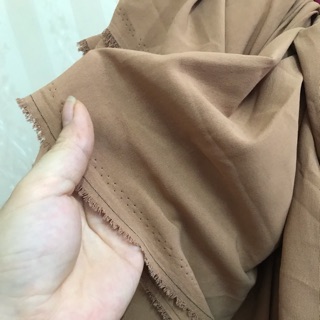 Vải đũi nâu nhạt
