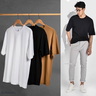 Áo thun nam POLO hàng hiệu ROUTINE vải thun cotton màu trắng đen dày dặn, nam tính