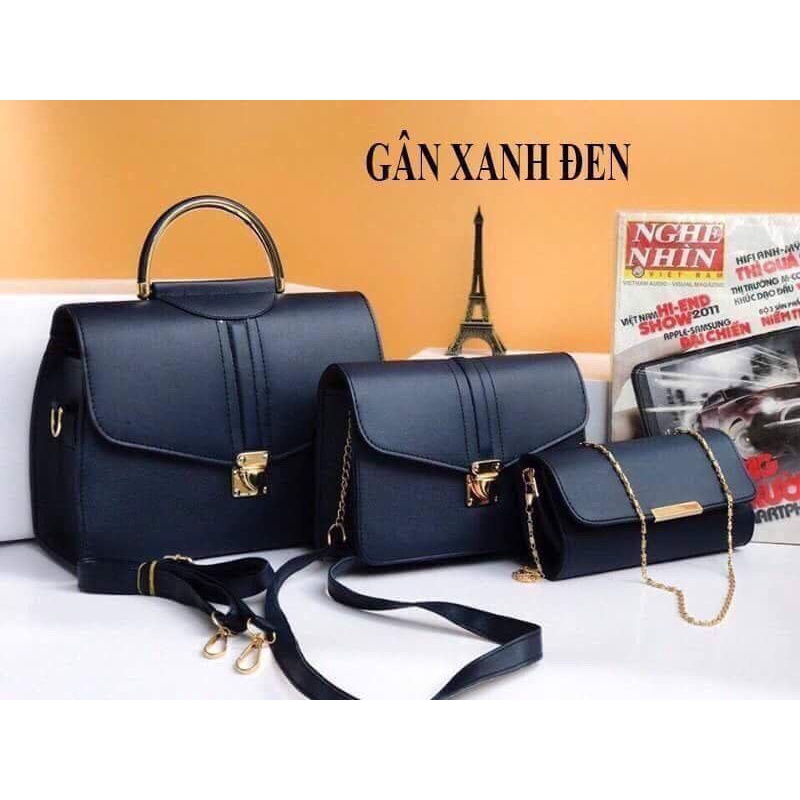 Túi xách thời trang nữ gân, túi xách