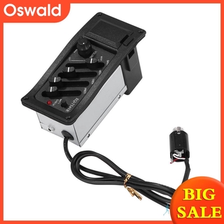 Phụ kiện pickup EQ Preamp Piezo EQ-7545R 4 băng tần dành cho đàn guitar acoustic
