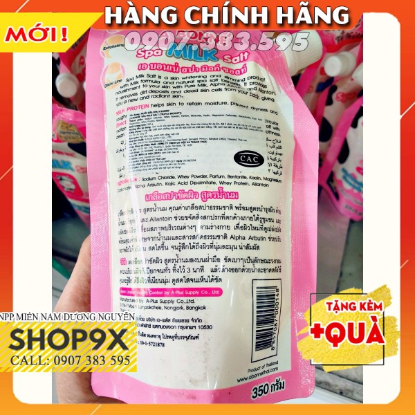 Muối Tắm Sữa Bò Tẩy Tế Bào Chết A Bonne Spa Milk Salt Thái Lan 350gr | BigBuy360 - bigbuy360.vn