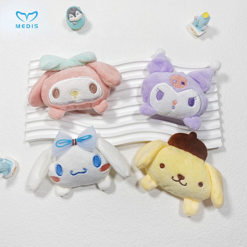 Huy Hiệu Cài Áo Trang Trí Túi Xách Hình Búp Bê Thỏ Cinnamon Dễ Thương